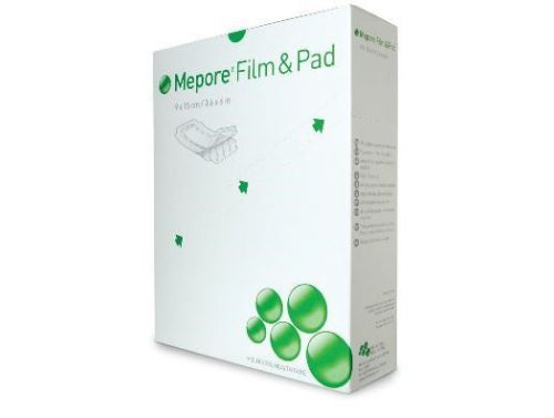 MEPORE ADHERENT FILM DRESSING WITH PAD / 5X7CM OVAL / BOX OF 85