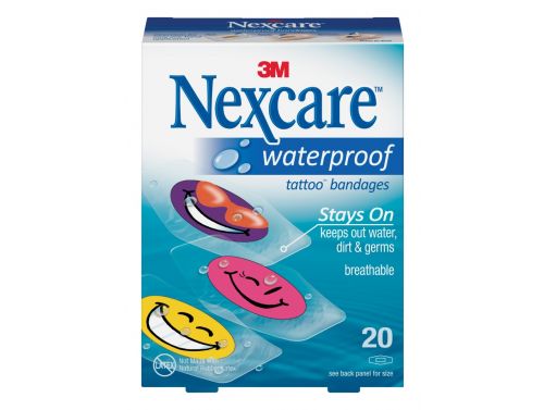 NEXCARE TATTOO STRIPS COOL COLLECTION / BOX OF 20