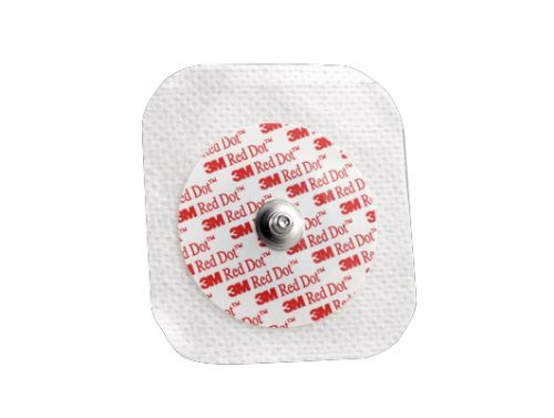3M RED DOT™ ECG SOFT CLOTH MONITORING ELECTRODE / REPOSITIONABLE / BOX OF 600