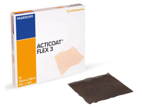 ACTICOAT FLEX 3 - 10CM X 10CM - BOX/12