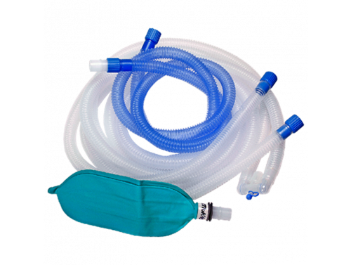 MDEVICES 3.0M ANAESTHETIC CIRCUIT / CORRUGATED CIRCUIT WITH ROTATABLE Y CONNECTOR / 2L LATEX FREE BAG & LIMB / EACH