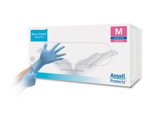 ANSELL MICRO-TOUCH NITRA-TEX NITRILE EXAMINATION GLOVES