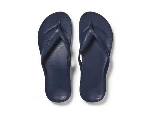 ARCHIES ARCH SUPPORT THONGS / NAVY