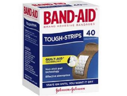BAND AID TOUGH STRIP FABRIC / BOX OF 40