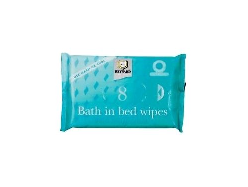 BATH IN BED WIPES / PACK OF 8 WIPES