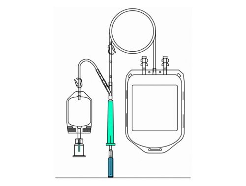 BLOOD BAG SYSTEM FOR THE COLLECTION OF 450ML OF BLOOD COMPOFLEX® CPDA-1, 450 ML