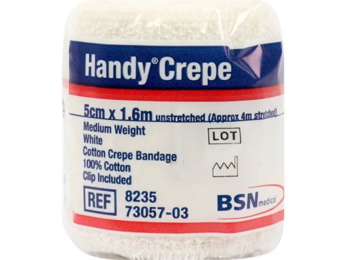 BSN MEDICAL HANDYCREPE HOSPITAL LIGHT SUPPORT NON-ADHESIVE CREPE BANDAGE / PACK OF 12