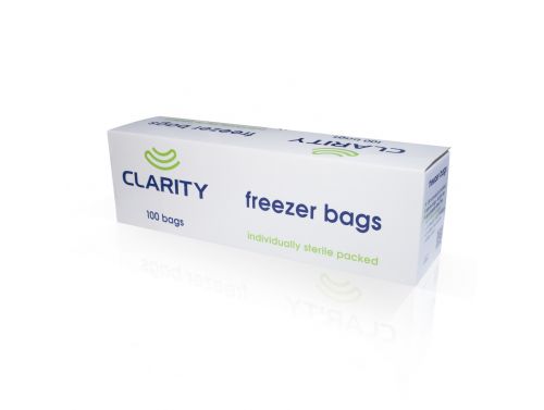 CLARITY FREEZER BAG / BOX OF 100