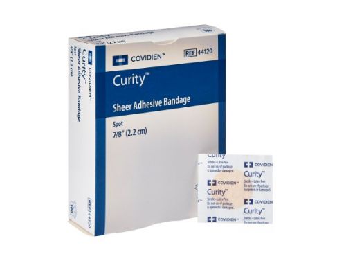 CURITY ADHESIVE SPOTS LATEX FREE / BOX OF 100