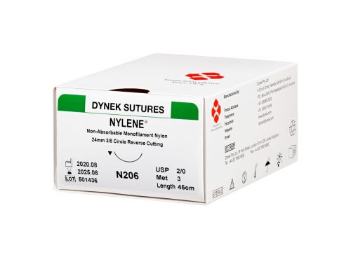 DYNEK NYLENE SUTURE NON-ABSORBABLE SYNTHETIC MONOFILAMENT
