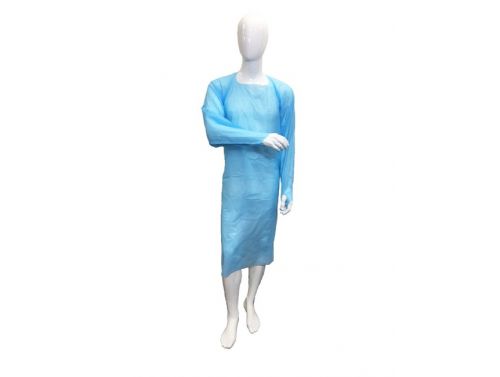 GOWN CPE IMPERVIOUS SPLASH GOWN / BOX OF 100