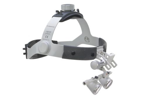 HEINE HR 2.5X HIGH RESOLUTION BINOCULAR LOUPES SETS WITH I-VIEW LOUPE MOUNT SET 