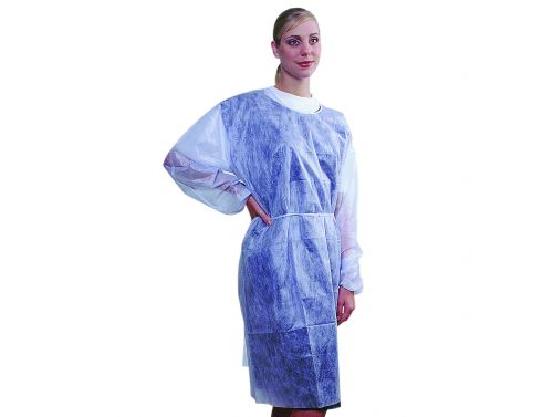 ISOLATION GOWN BLUE/UNIVERSAL/BOX OF 50