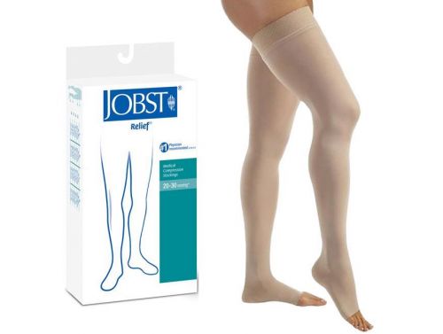 JOBST RELIEF THIGH 20-30mm O/T MED