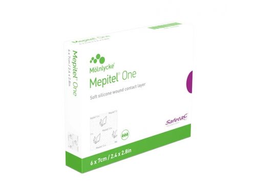 MOLNLYCKE MEPITEL ONE ONE SIDED SAFETAC WOUND CONTACT LAYER