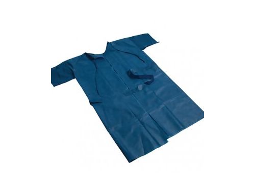 MULTIGATE SHORT SLEEVED BLUE GOWN / BOX OF 50