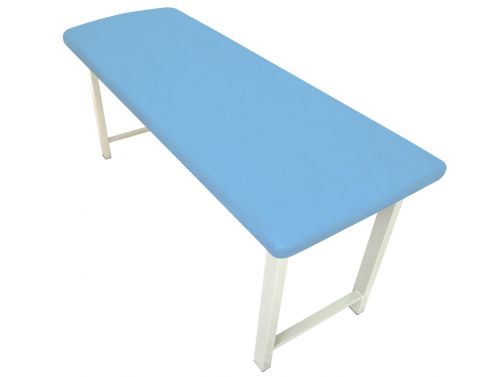 PREMIUM DISPOSABLE FITTED BED SHEET WITH ELASTIC CORNERS / LIGHT BLUE / 200 x 70cm / 10CM DEEP / CASE OF 100 