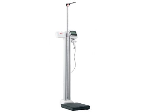 SECA EMR-VALIDATED COLUMN SCALE WITH EYE-LEVEL DISPLAY AND WI-FI FUNCTION