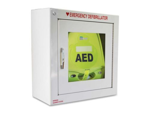 SEMI-RECESSED WALL CABINET DESIGNED TO HOLD AED PLUS