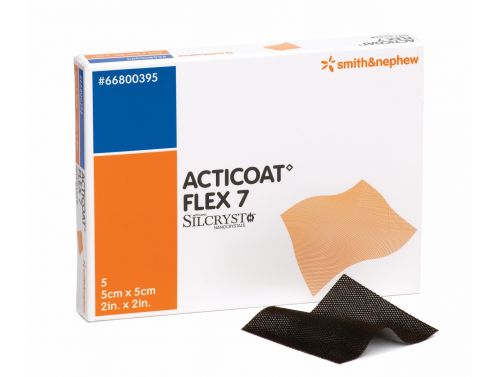 SMITH & NEPHEW ACTICOAT FLEX 7 ANTIMICROBIAL BARRIER DRESSING