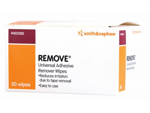 SMITH & NEPHEW REMOVE ADHESIVE SOLVENT WIPES / BOX OF 50
