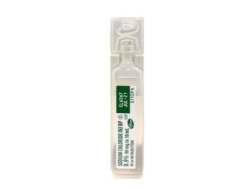 PFIZER SODIUM CHLORIDE 0.9% FOR INJECTION (AMPOULES)