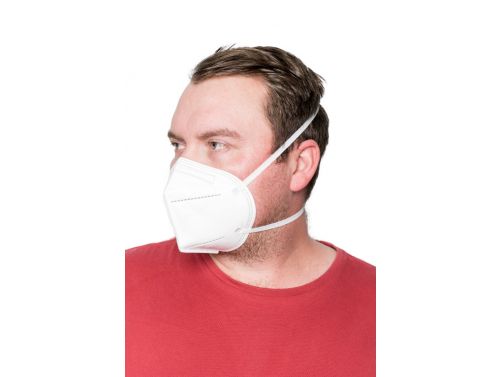 SOFTMED N95 FLAT FOLDED HEAD LOOP MASKS / BOX OF 10 