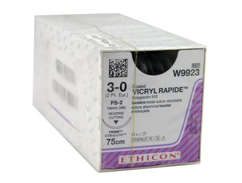 SUTURE VICRYL RAPIDE 3/0 DS19