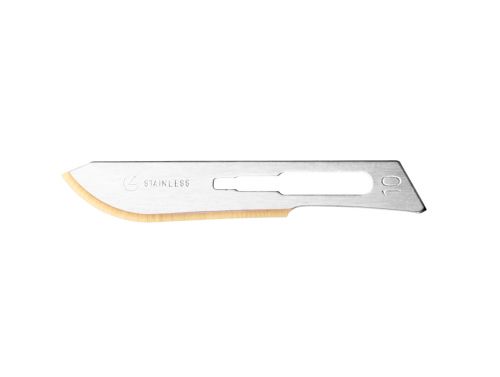 TAYLOR'S GOLD STAINLESS STEEL SCALPEL BLADE / SIZE 10 / BOX-100