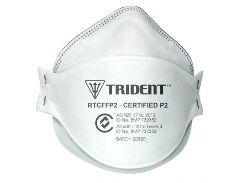 TRIDENT SURGICAL N95 FACE MASK / REGULAR / BOX OF 20