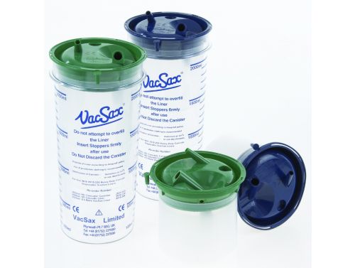 VACSAX BACTICLEAR® ANTIMICROBIAL SUCTION LINERS