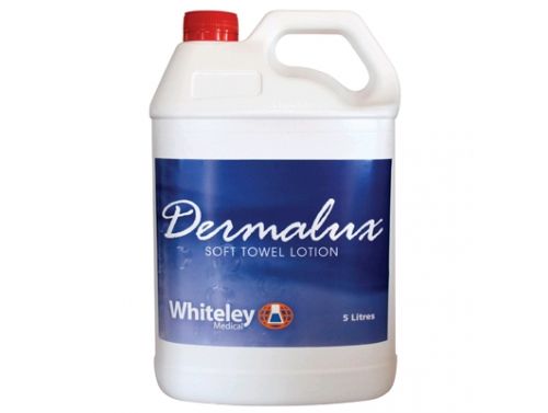 WHITELEY DERMALUX SOFT TOWEL LOTION 5L