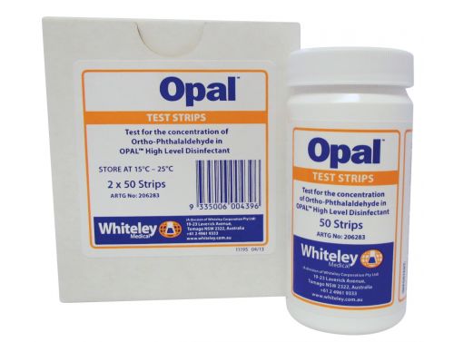 WHITELEY OPAL TEST STRIPS / 2 PACKS OF 50 STRIPS