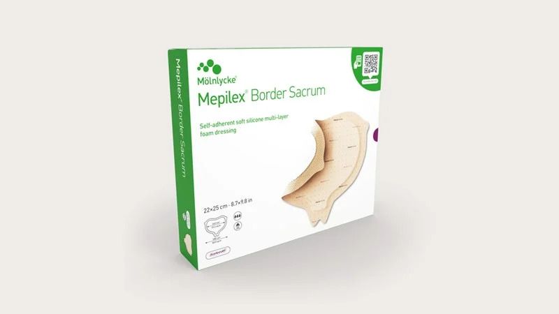 MEPILEX SILICONE BORDER SACRUM / 22 X 25CM / BOX OF 5 photo