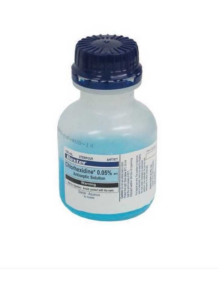 BAXTER CHLORHEXIDINE ANTISEPTIC SOLUTIONS  photo