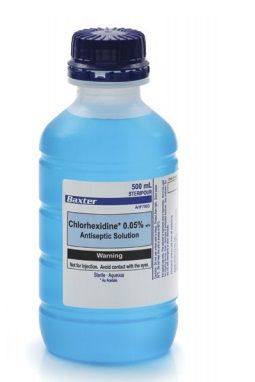 BAXTER CHLORHEXIDINE ANTISEPTIC SOLUTIONS  photo