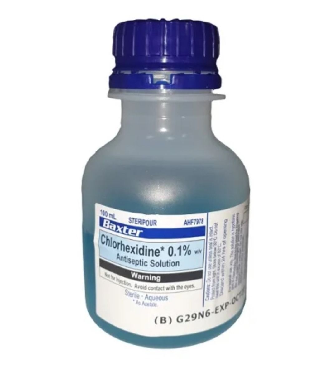 BAXTER CHLORHEXIDINE ANTISEPTIC SOLUTIONS  photo