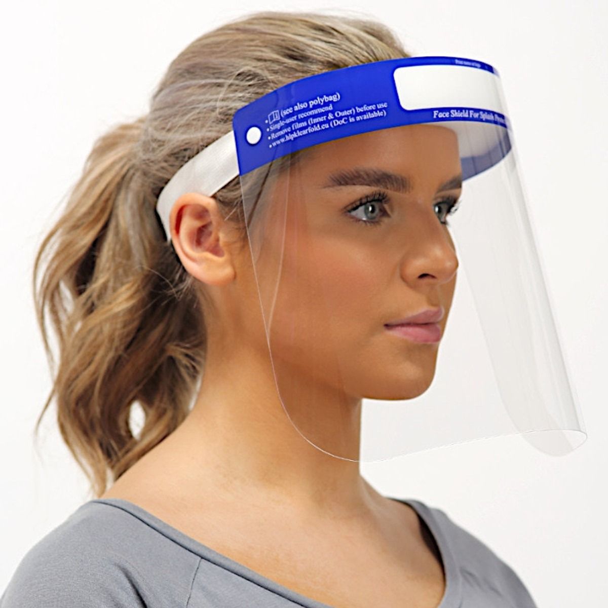 FULL FACE SHIELD DISPOSABLE ANTI FOG photo