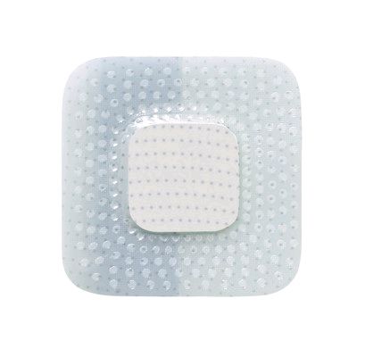 BIATAIN SILICONE ADHESIVE FOAM LITE / 5CM X 5CM / BOX OF 5 photo