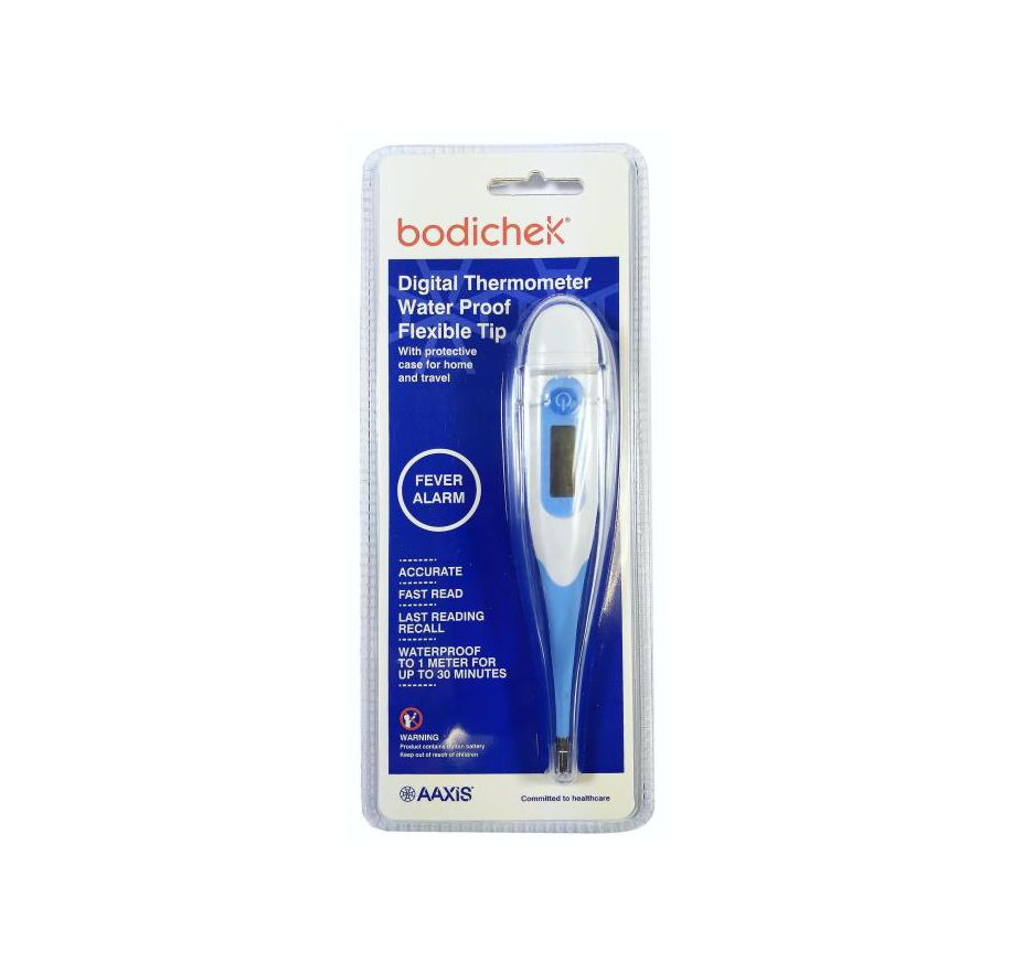 BODICHEK DIGITAL THERMOMETER WITH FLEXIBLE TIP photo