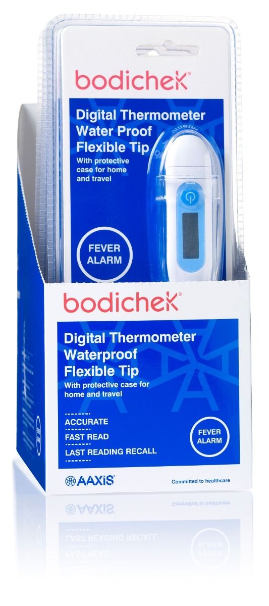 BODICHEK DIGITAL THERMOMETER WITH FLEXIBLE TIP photo
