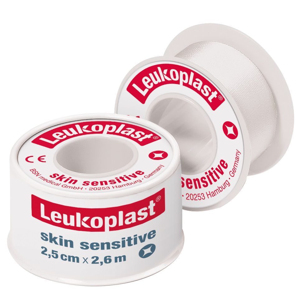 LEUKOPLAST SKIN SENSITIVE / TRANSPARENT TAPE / SOFT SILICONE ADHESIVE / 2.6M photo