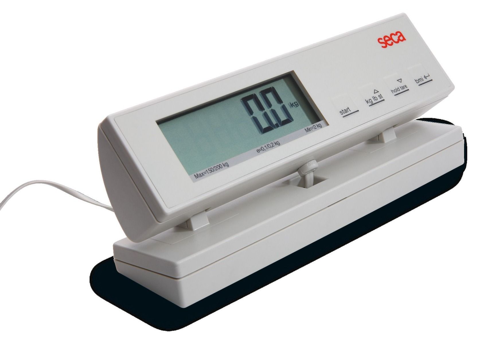SECA DIGITAL FLAT SCALE WITH CABLE REMOTE DISPLAY photo