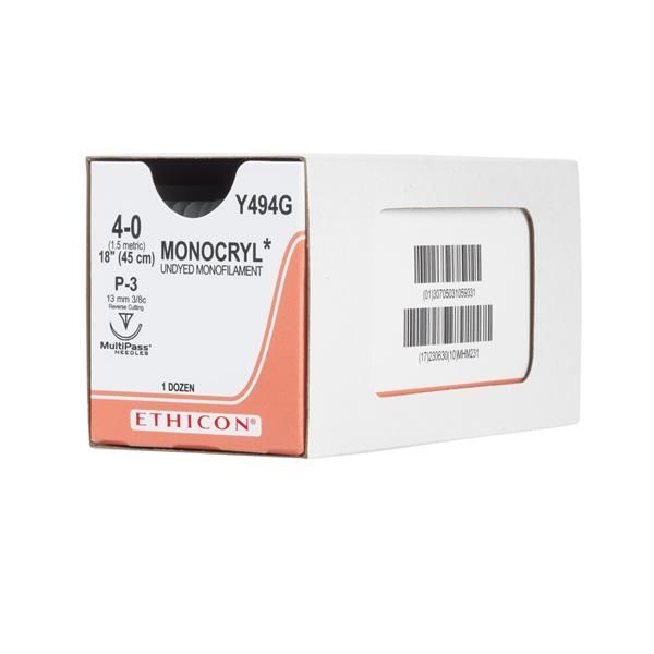 ETHICON MONOCRYL® ABSORBABLE MONOFILAMENT  photo