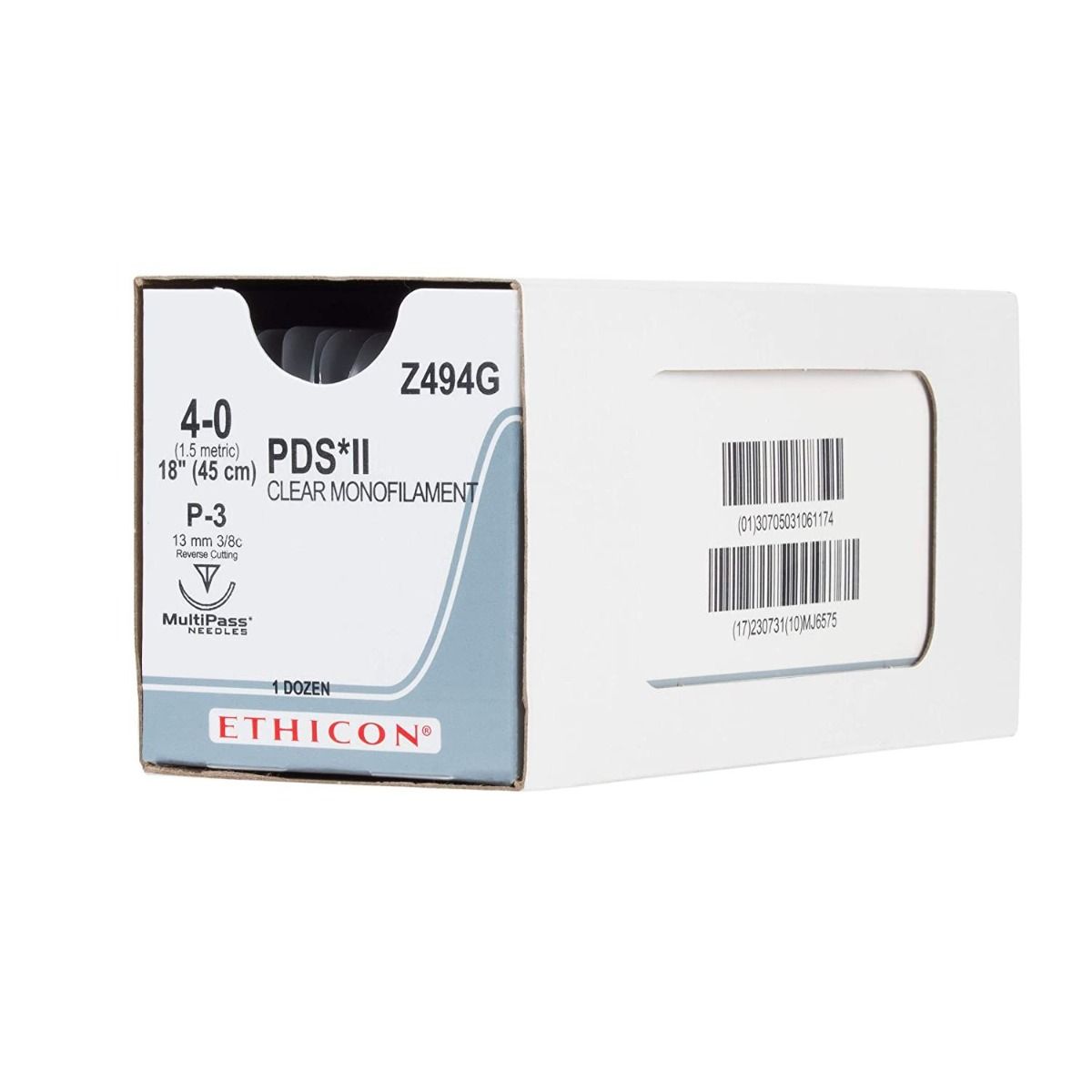 ETHICON PDS II® ABSORBABLE MONOFILAMENT POLYDIOXANONE photo