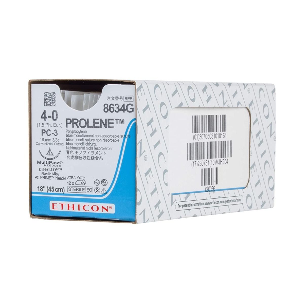 ETHICON PROLENE® POLYPROPYLENE NON-ABSORBABLE MONOFILAMENT  photo