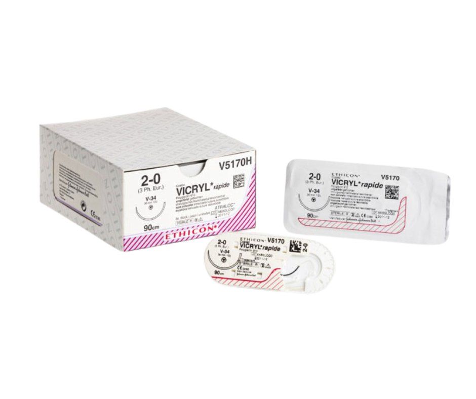 ETHICON VICRYL RAPIDE SUTURE photo