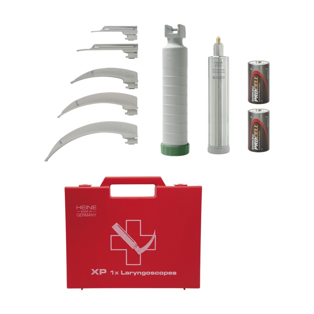 HEINE XP EMERGENCY SET WITH XP DISPOSABLE BLADES photo