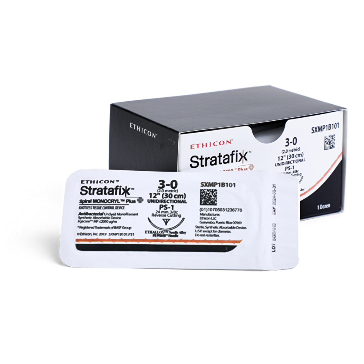 STRATAFIX SPIRAL MONOCRYL PLUS SUTURE photo