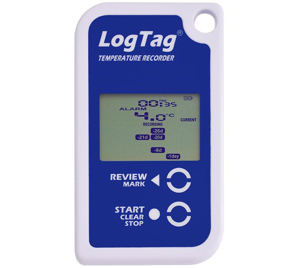 LOGTAG TEMPERATURE LOGGER WITH INTERNAL SENSOR & TEMPERATURE DISPLAY photo